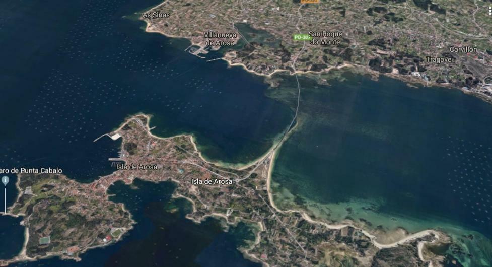 Apartamentos Poniente Villanueva De Arosa Eksteriør bilde