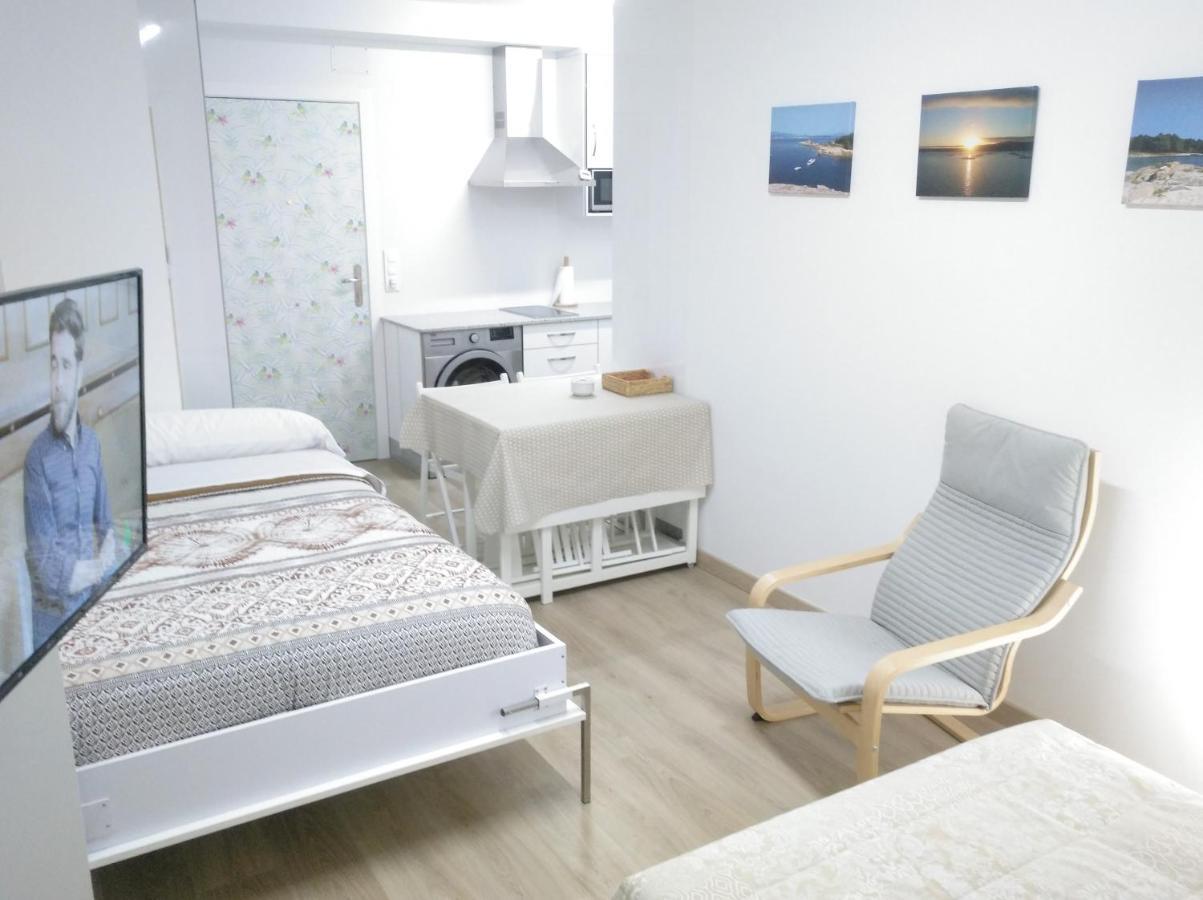 Apartamentos Poniente Villanueva De Arosa Eksteriør bilde